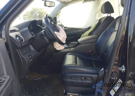 2014 Honda Pilot Touring z USA, uszkodzony, nr VIN 5FNYF4H93EB045647